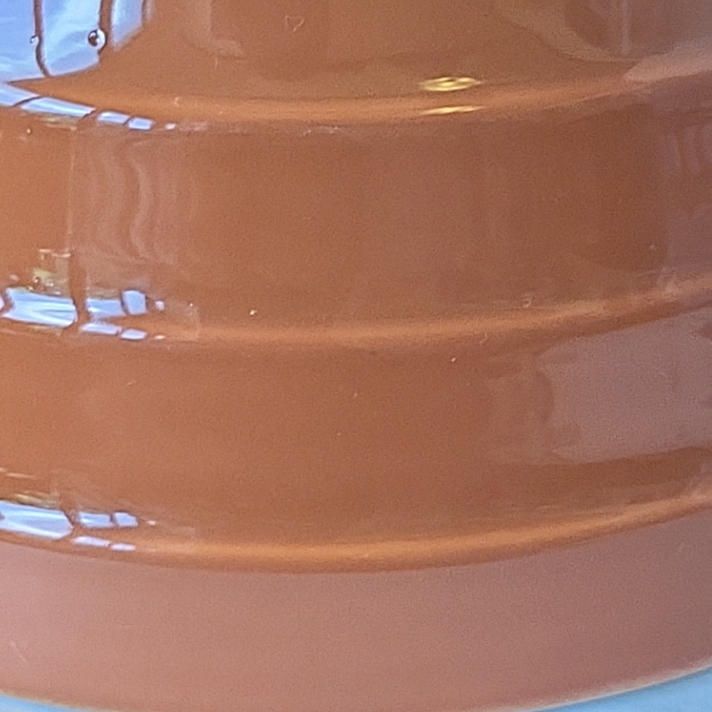 Crate & Barrel 6" Orange Parker Ceramic Mixing Bowl - Picture 7 of 8